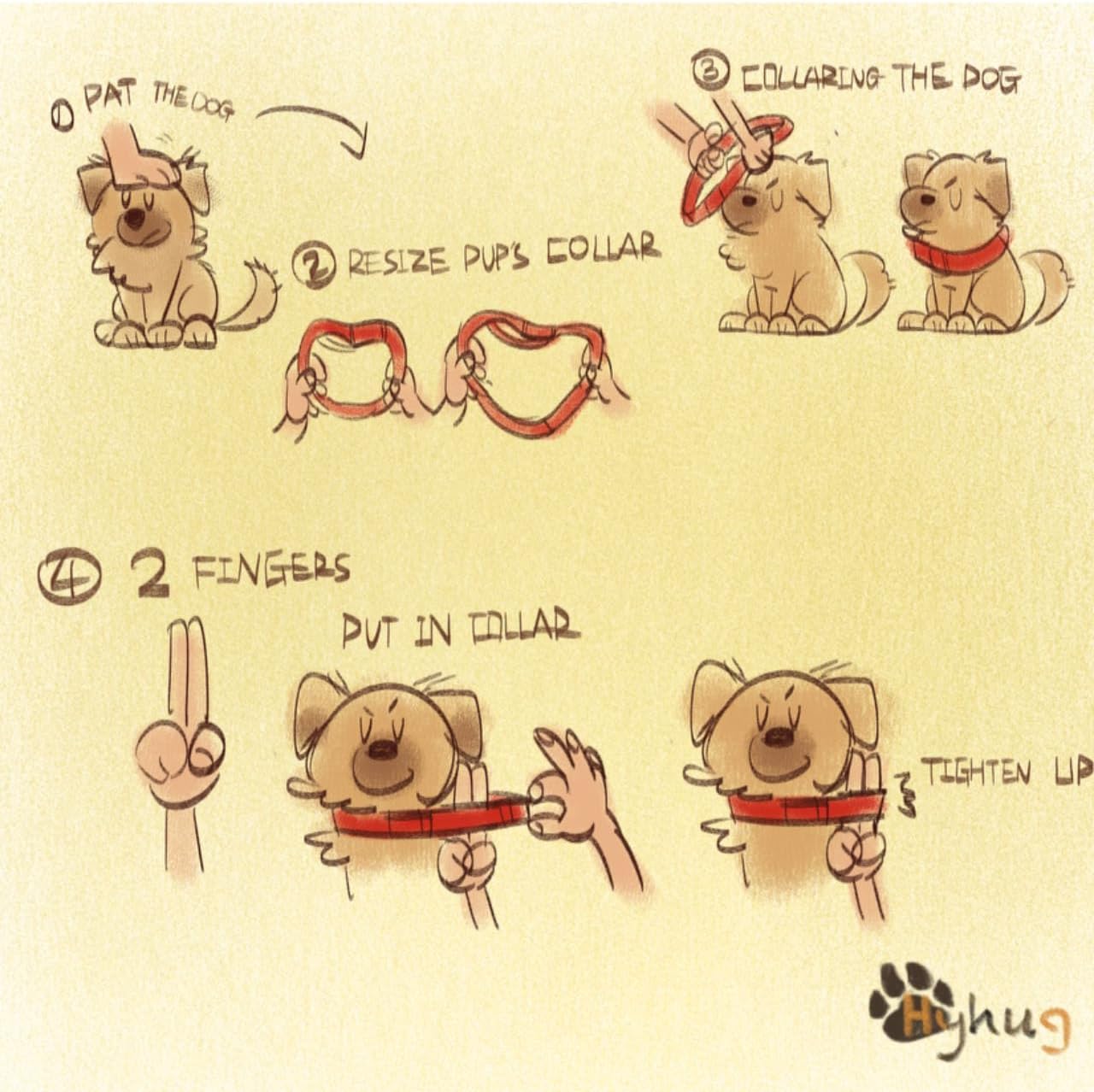 Hyhug Martingale Dog Collar Large Black |Escape - Proof Heavy Duty Nylon Durable No Pull, Ideal for Training & Daily Walks - Image 4