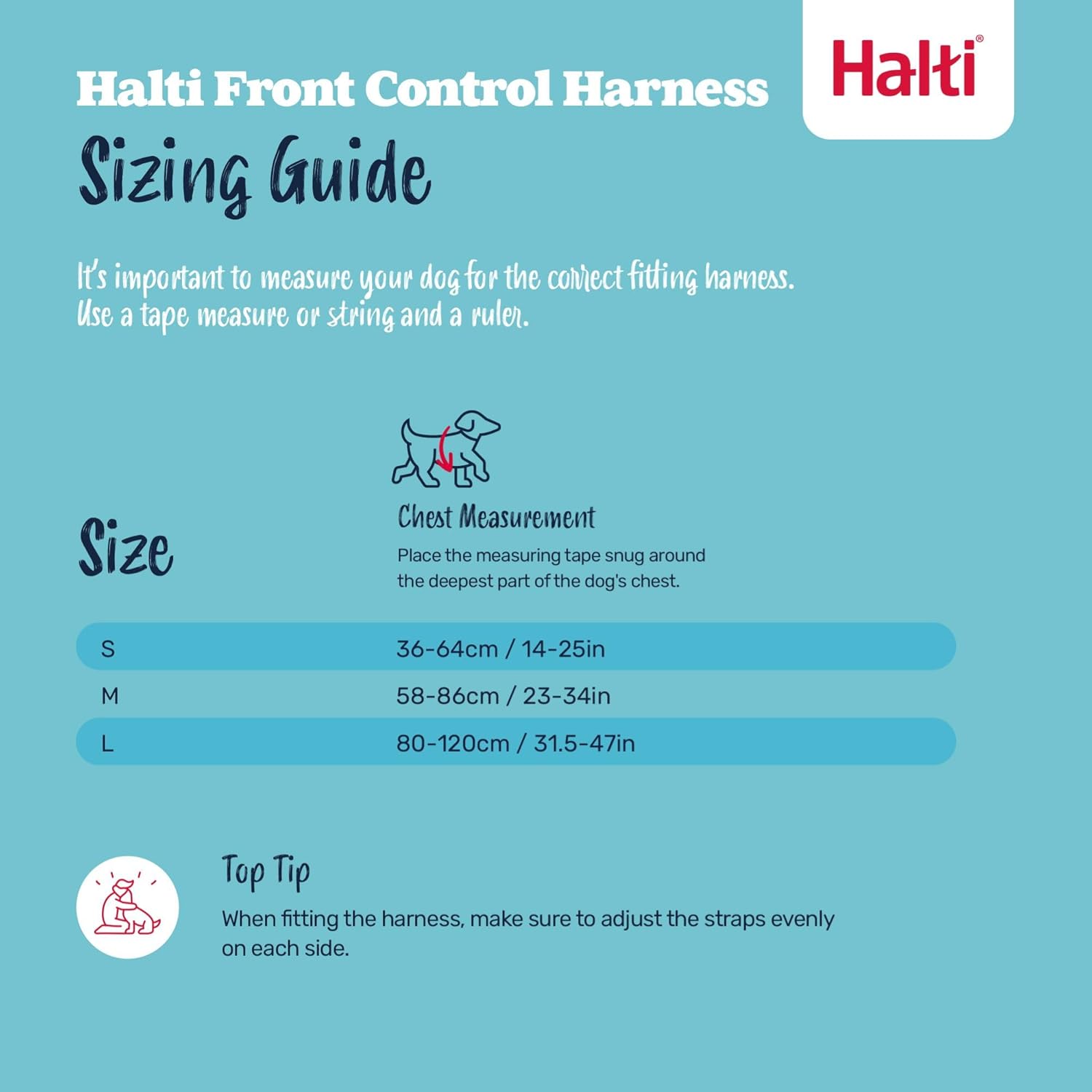 Halti Front Control Harness, Medium - Image 6