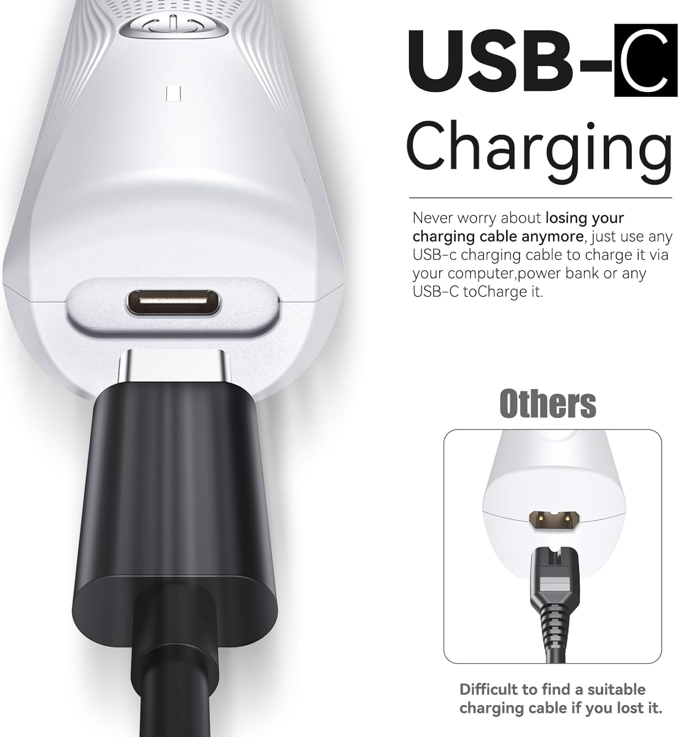 Bautrium Cat Grooming Clippers Kit with Paw Trimmer, 3 in 1 Electric Pet Hair Shaver Supplies for Thick Matted Hair, Heavy Coat Butt Cat Fur Razor for Dogs at Home - Image 9