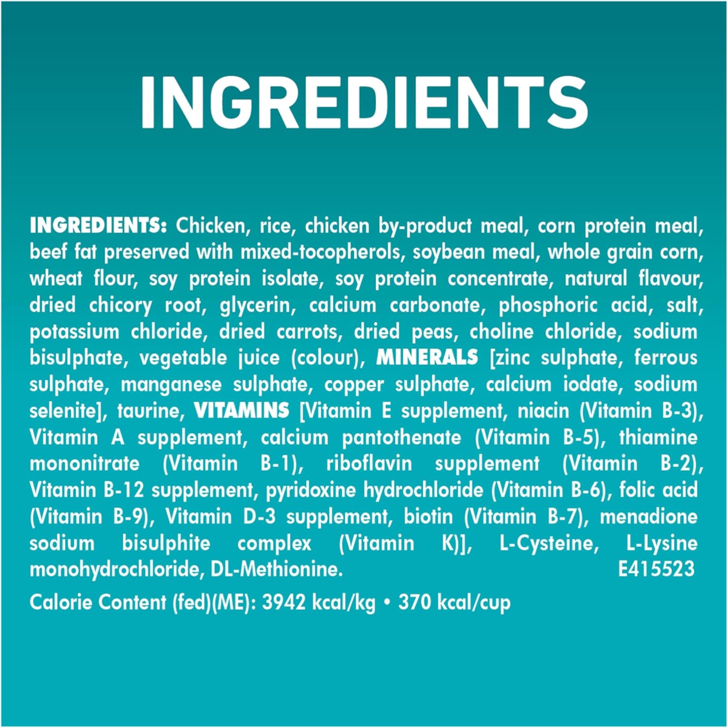 Purina ONE Dry Cat Food, Chicken & Rice Formula - 3 kg Bag - Image 9