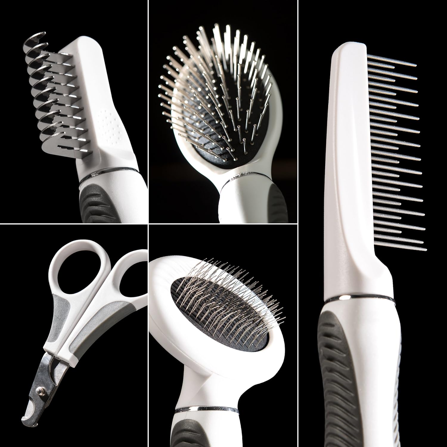 Catit Grooming Kit Long Hair 5 Count (Pack of 1) White - Image 4