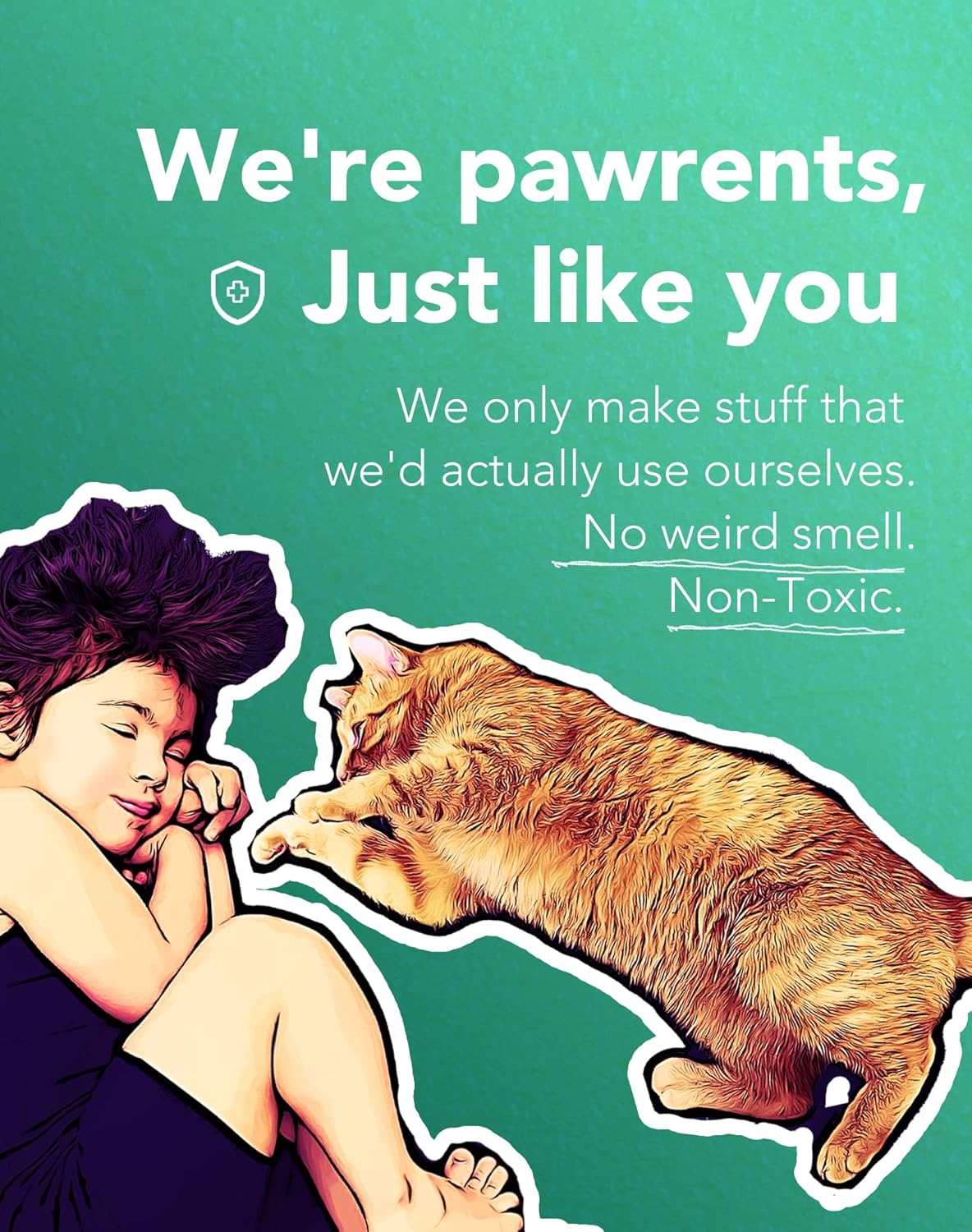 Lukamoo® Cute Cat Litter Mat (24’'x16’’) (My Favorite Things) - Image 7