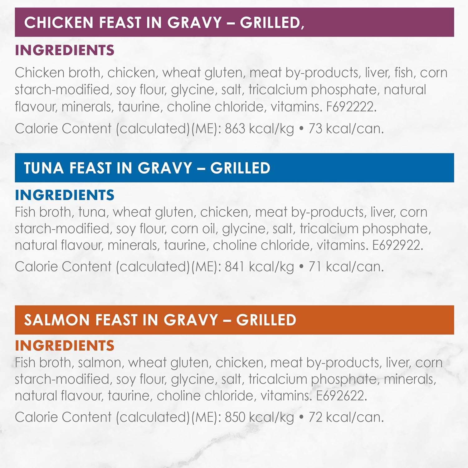 Fancy Feast Grilled Wet Cat Food, in Gravy Variety Pack 3 Flavours - 85 g Can (24 Pack) - Image 10