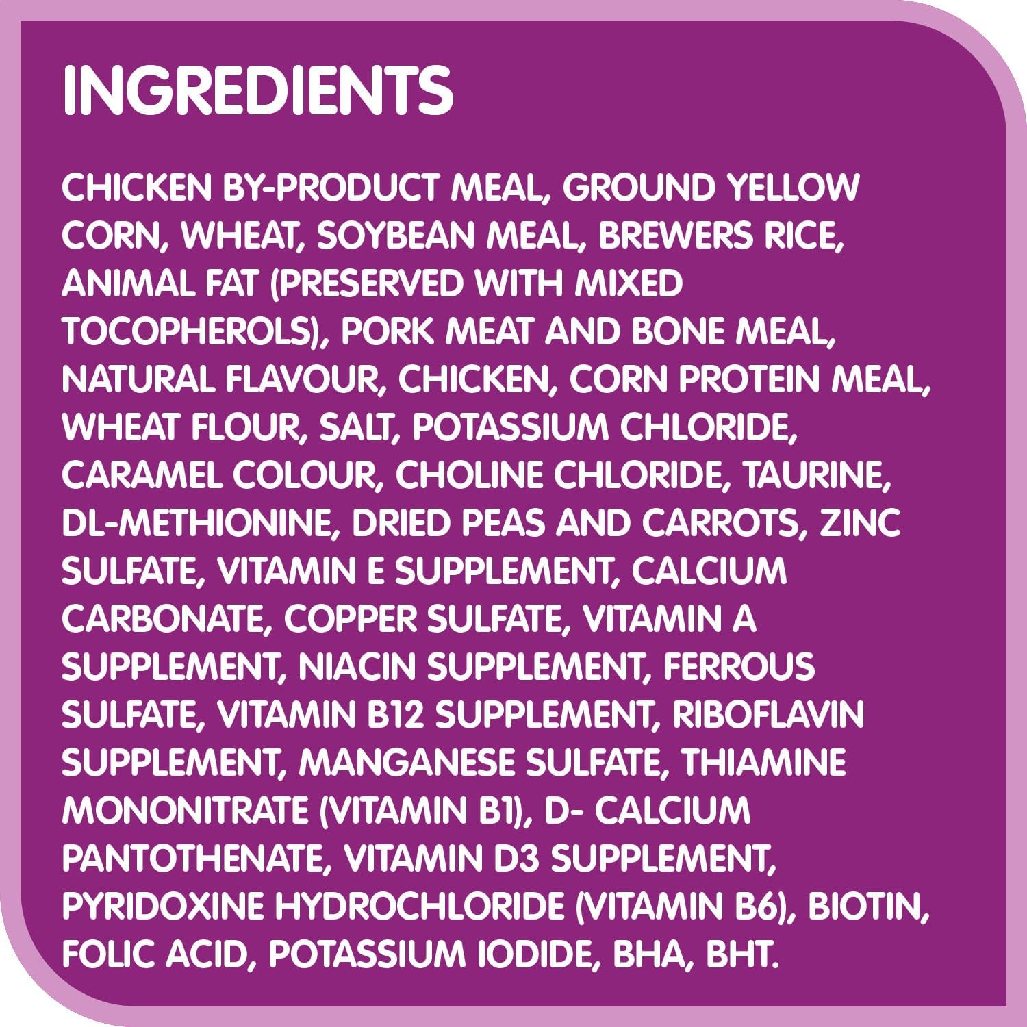 WHISKAS Meaty Selections Dry Cat Food With Real Chicken, 4kg bag - Image 8