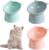 3PCS Cat Bowls, kangnuoxue Elevated Cat Feeding Bowls with 15° Tilted Raised Feeder, Raised Cat Bowl Anti Vomit Cat Food Bowl Cat Feeding Bowls Neck Protective Bowl
